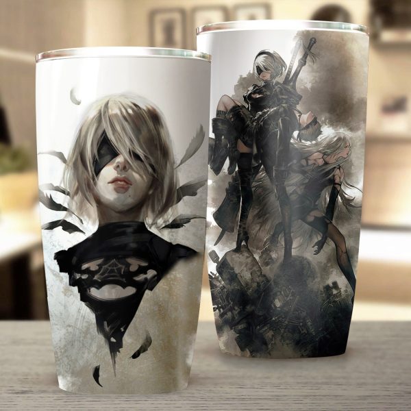 NieR: Automata Video Game Insulated Stainless Steel Tumbler 20oz / 30oz 20oz