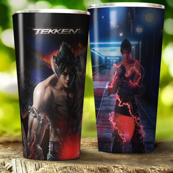 Tekken Jin Kazama Video Game Insulated Stainless Steel Tumbler 20oz / 30oz 30oz