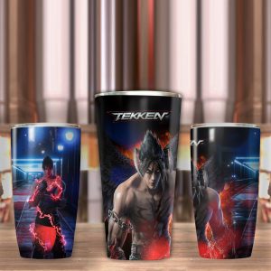 Tekken Jin Kazama Video Game Insulated Stainless Steel Tumbler 20oz / 30oz   