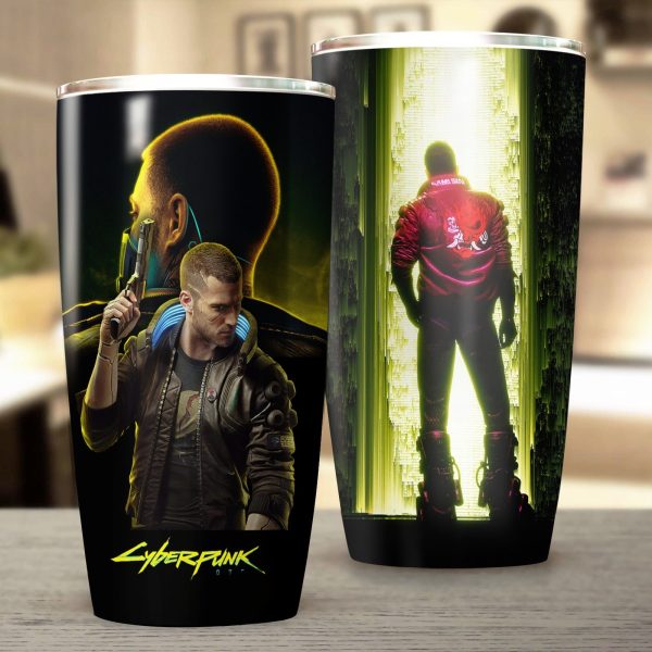 Cyberpunk 2077 Video Game Insulated Stainless Steel Tumbler 20oz / 30oz 20oz