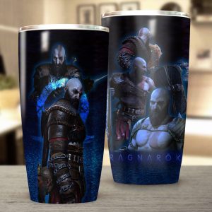 God of War Ragnarok Video Game Insulated Stainless Steel Tumbler 20oz / 30oz 20oz  