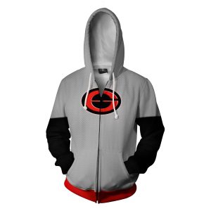 Incredible 2 Elastigirl New Suit Zip Up Hoodie