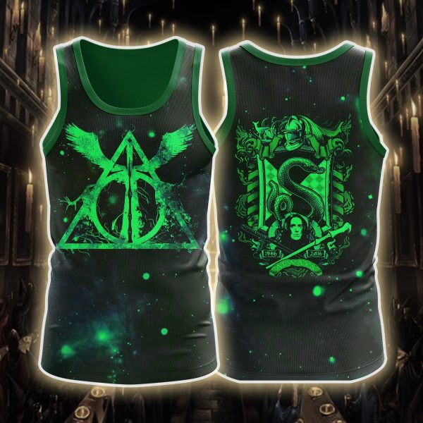 The Slytherin Snake Harry Potter 3D Tank Top