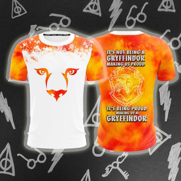 It's Being Proud Making Us A Gryffindor Harry Potter 3D T-shirt