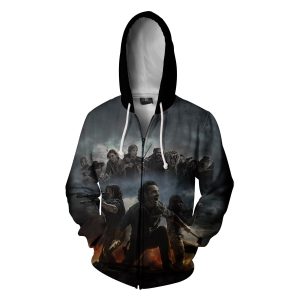 The Walking Dead 3D Zip Up Hoodie