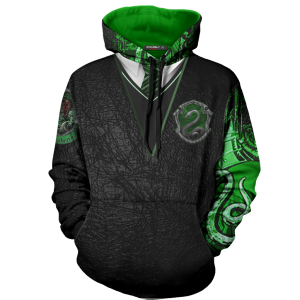 The Slytherin Snake Harry Potter 3D Hoodie