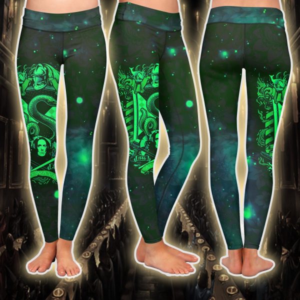 The Slytherin Snake (Harry Potter) 3D Leggings