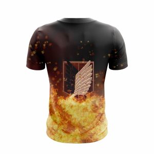 Attack On Titan Character Anime Movie Lover Unisex 3D T-shirt