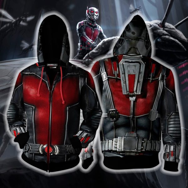 Ant Man Suit Zip Up Hoodie