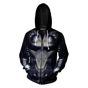 Thor Suit Zip Up Hoodie