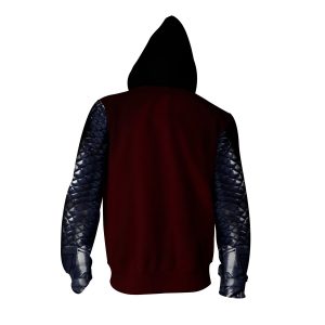 Thor Suit Zip Up Hoodie