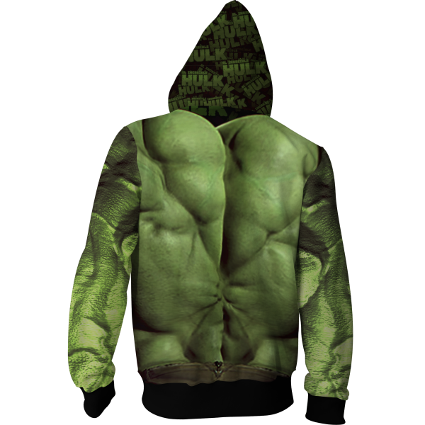 Hulk Suit Zip Up Hoodie