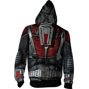 Ant Man Suit Zip Up Hoodie