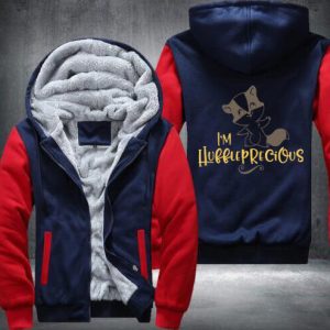 Harry Potter Winter Zipped Hoodies Hufflepuff