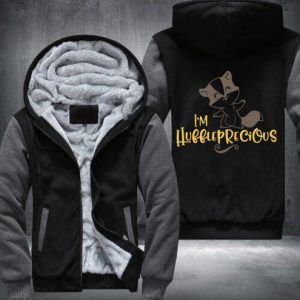 Harry Potter Winter Zipped Hoodies Hufflepuff