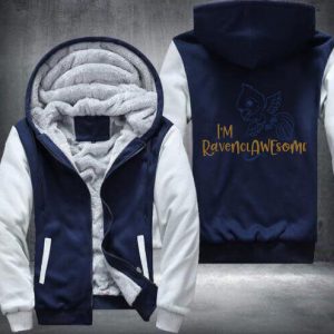 Harry Potter Winter Zipped Hoodies Ravenclaw