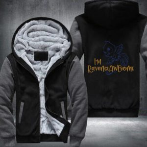 Harry Potter Winter Zipped Hoodies Ravenclaw