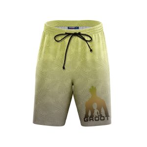 I'm Groot Hawaii Style Beach Short