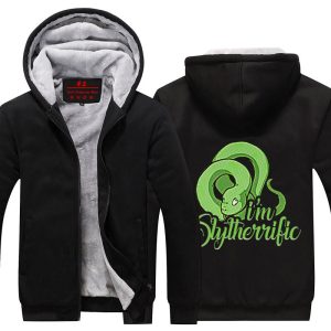 I'm Slytherrific Harry Potter Winter Zip Hoodies