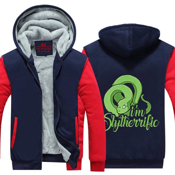 I'm Slytherrific Harry Potter Winter Zip Hoodies