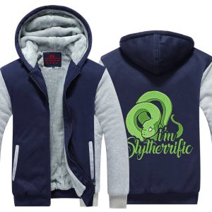 I'm Slytherrific Harry Potter Winter Zip Hoodies