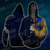 The Ravenclaw Eagle Hogwarts Harry Potter Zip Up Hoodie