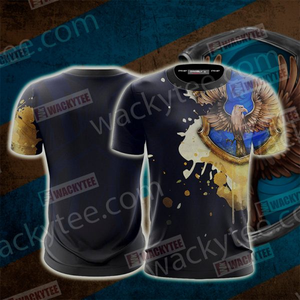 The Ravenclaw Eagle Hogwarts Harry Potter Unisex 3D T-shirt