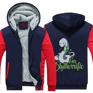 I'm Slytherrific Harry Potter House Winter Zip Hoodies