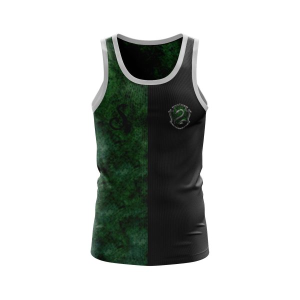 The Slytherin Snake Hogwarts Harry Potter 3D Tank Top