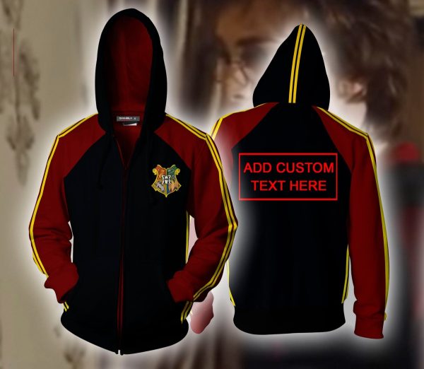 Harry Potter Triwizard Tournament Potter (Custom) Zip Up Hoodie