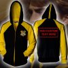 Harry Potter Quidditch World Cup Diggory (Custom) Zip Up Hoodie