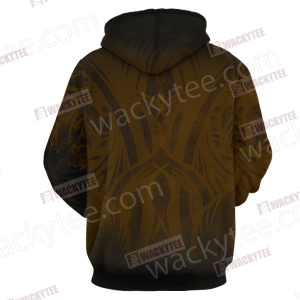 The Hufflepuff Badger Hogwarts Harry Potter 3D Hoodie