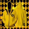 The Hufflepuff Quidditch Team Harry Potter Zip Up Hoodie