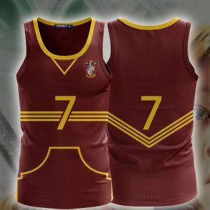 Harry Potter The Gryffindor Quidditch Team 3D Tank Top