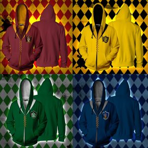 The Hufflepuff Quidditch Team Harry Potter Zip Up Hoodie