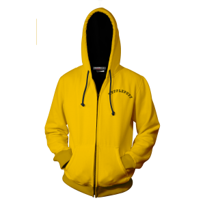 Quidditch Champion Hufflepuff Team Harry Potter Zip Up Hoodie