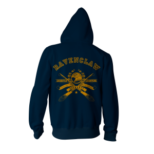 Quidditch Champion Ravenclaw Team Harry Potter Zip Up Hoodie