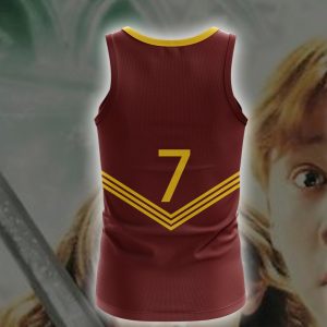 Harry Potter The Gryffindor Quidditch Team 3D Tank Top