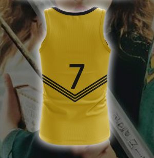 Harry Potter The Hufflepuff Quidditch Team 3D Tank Top