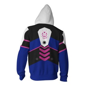 D.Va Overwatch Fan Zip Up Hoodie