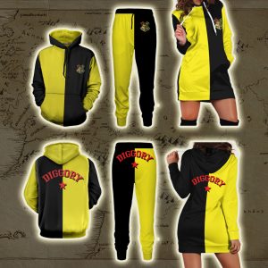 Triwizard Tournament Harry Potter (Diggory) 3D Hoodie Dress