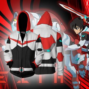 Keith Suit Voltron Legendary Defender Fan Zip Up Hoodie