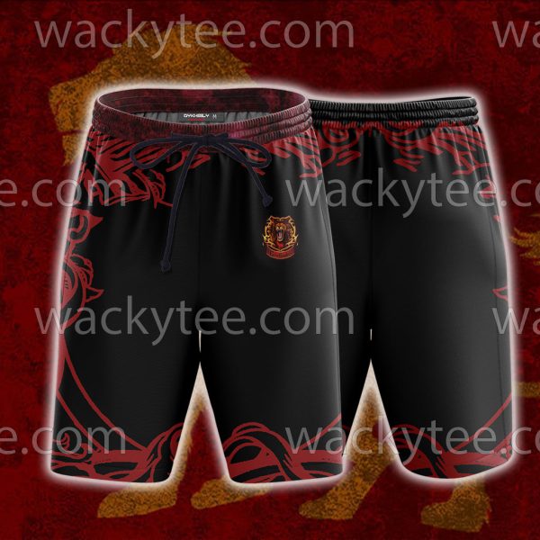 Brave Like A Gryffindor Harry Potter Beach Short