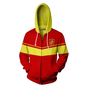 Gryffindor Harry Potter Zip Up Hoodie