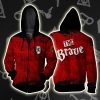 The Brave Gryffindor Harry Potter Zip Up Hoodie