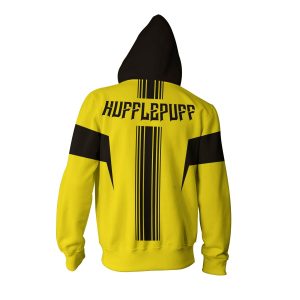 Hufflepuff Harry Potter Zip Up Hoodie