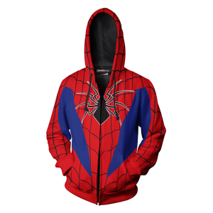 Spider-Armor MK IV Cosplay PS4 Zip Up Hoodie Jacket