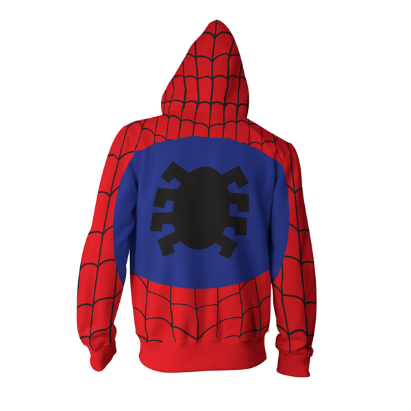 Spider-Armor MK IV Cosplay PS4 Zip Up Hoodie Jacket