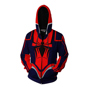 Spider-Armor MK III Cosplay PS4 Zip Up Hoodie Jacket