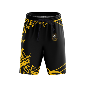 Loyal Like A Hufflepuff Harry Potter Beach Short